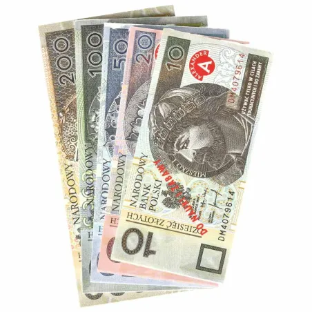 Pieniądze Do Nauki I Zabawy 125 Sztuk 3+