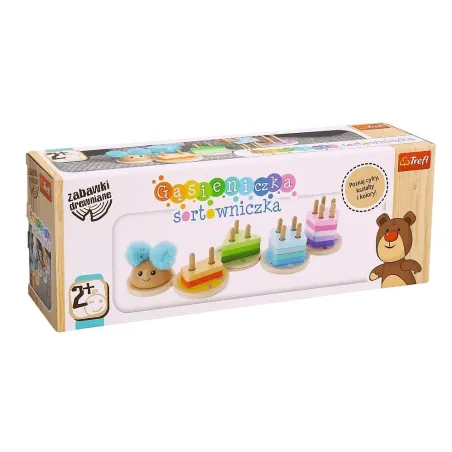 GĄSIENICZKA SORTOWNICZKA DREWNIANA 2+