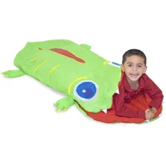 ŚPIWÓR SPIWOREK DLA DZIECKA KROKODYL 170 X 45 CM MELISSA & DOUG