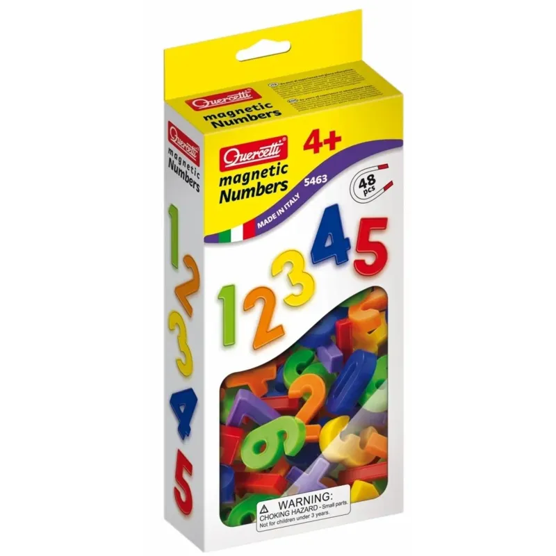 CYFERKI MAGNETYCZNE 48 SZTUK 4+