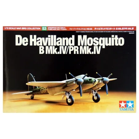 De Havilland Mosquito Bmk.iv/Prmk.iv 1:72 Model Do Sklejania 14+