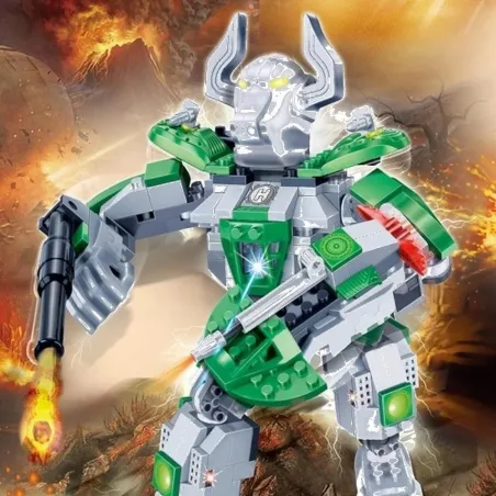 Klocki Robot Beast Fighter Neros 215 Elementów 5+
