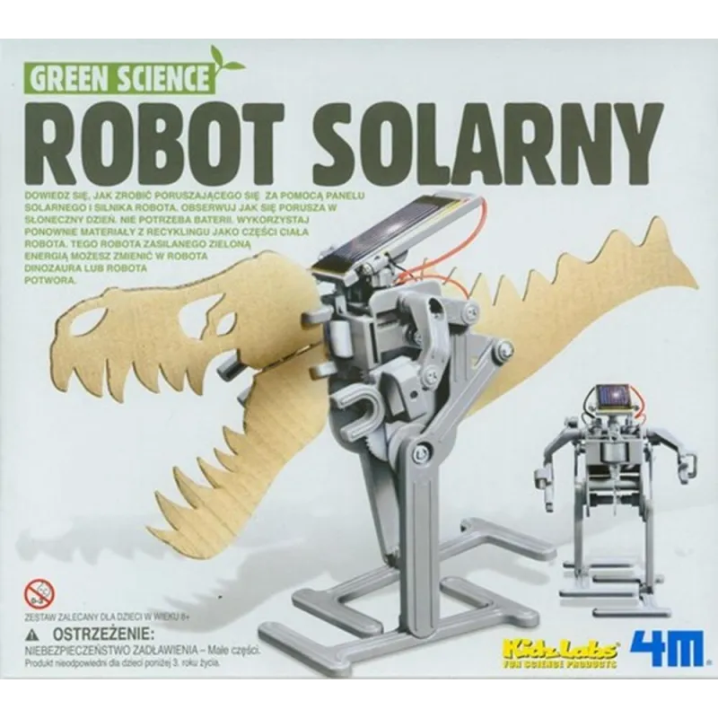 ROBOT SOLARNY GREEN SCIENCE ZESTAW KREATYWNY 8+