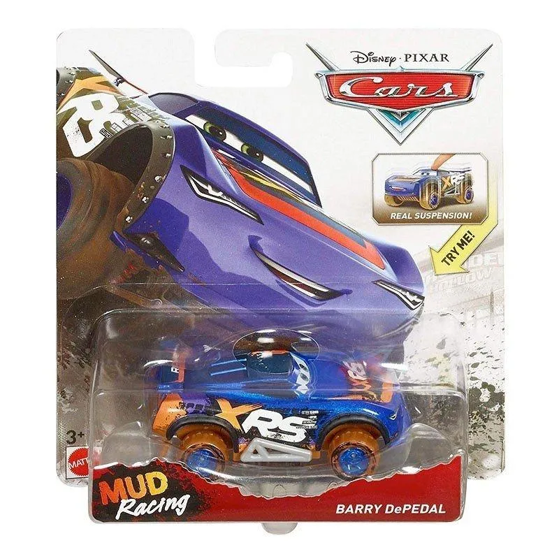DISNEY AUTA XTREME RACING SERIES SAMOCHÓD BARRY DEPEDAL 1:55 3+