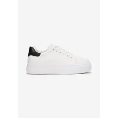 BIAŁO-CZARNE SNEAKERSY ROZMIAR 37
