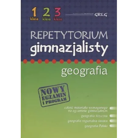 GEOGRAFIA REPETYTORIUM GIMNAZJALISTY Maria Figa - Greg