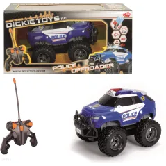 SAMOCHÓD POLICYJNY OFFROADER ZDALNIE STEROWANY 19 CM6+
