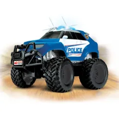SAMOCHÓD POLICYJNY OFFROADER ZDALNIE STEROWANY 19 CM6+