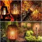 Pochodnia Solarna Tańczące Płomyki 36 Led 12 X 12 X 78 Cm Saska Garden