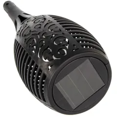POCHODNIA SOLARNA TAŃCZĄCE PŁOMYKI 36 LED 12 X 12 X 78 CM SASKA GARDEN