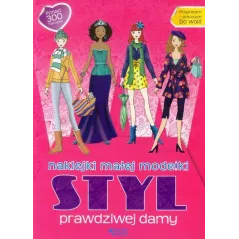 NAKLEJKI MAŁEJ MODELKI. STYL PRAWDZIWEJ DAMY