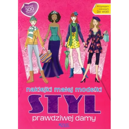 NAKLEJKI MAŁEJ MODELKI. STYL PRAWDZIWEJ DAMY