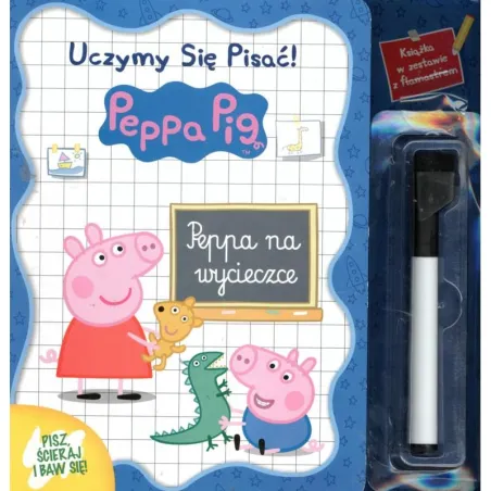 ŚWINKA PEPPA. UCZYMY SIĘ PISAĆ! PISZ, ŚCIERAJ, BAW SIĘ