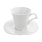 Komplet Filiżanek Porcelanowych Ze Spodkiem Na 6 Osób 12 Elementów Bella