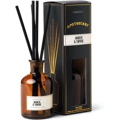 DYFUZOR ZE SZKŁA BURSZTYNOWEGO APOTHECARY BURSZTYN + DYM 88ML PADDYWAX