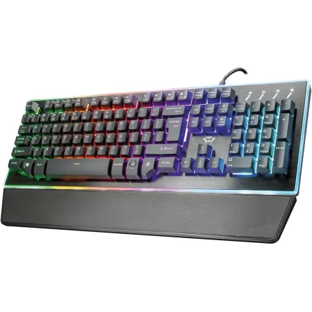 KLAWIATURA GAMINGOWA PÓŁMECHANICZNA LED TRUST GXT 860 THURA
