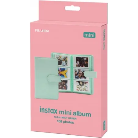 ALBUM FUJIFILM INSTAX MINI 12 ZIELONY 108 ZDJĘĆ