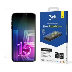 ANTYUDERZENIOWA FOLIA OCHRONNA NA IPHONE 15 PRO MAX - 3MK SILVERPROTECTION+