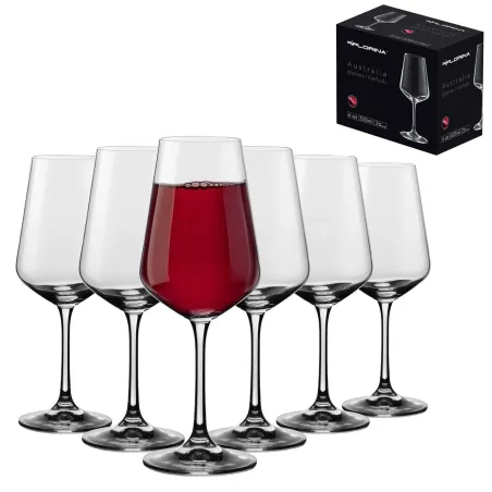 KIELISZKI DO CZERWONEGO  WINA 520ML 6 SZTUK FLORINA AUSTRALIA