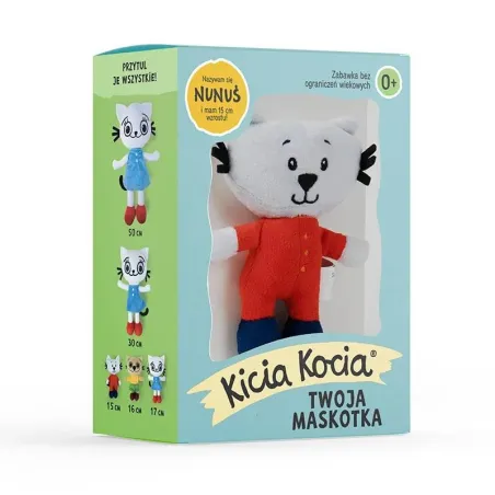 Kicia Kocia Maskotka Nunuś W Pudełku 0+ Kicia Kocia Maskotka Nunuś W Pudełku 0+