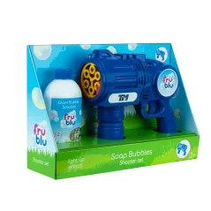 Bańkowy Shooter Pistolet Do Robienia Baniek Z Płynem 0,4L Fru Blu 3+