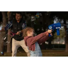 BAŃKOWY SHOOTER PISTOLET DO ROBIENIA BANIEK Z PŁYNEM 0,4L FRU BLU 3+