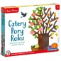 Cztery Pory Roku. Uczę Się Bawiąc. Gra Edukacyjna 3+ Cztery Pory Roku. Uczę Się Bawiąc. Gra Edukacyjna 3+