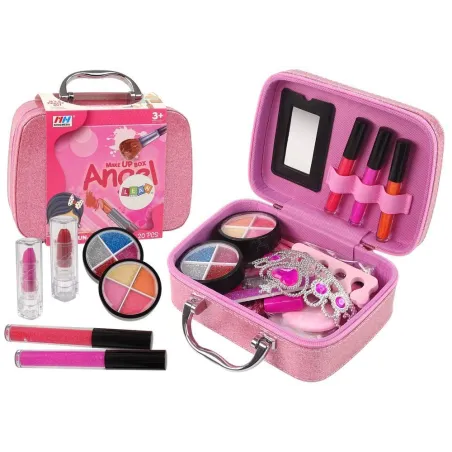KUFEREK Z KOSMETYKAMI MAKE UP BOX ANGEL ZESTAW KREATYWNY 3+