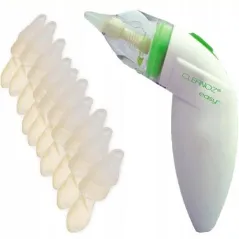 Cleanoz Aspirator Do Nosa Na Baterie + Wkłady 0+