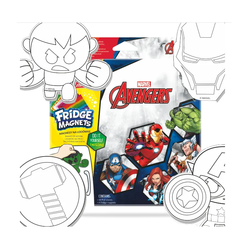 MAGNES NA LODÓWKĘ MARVEL AVENGERS 5+