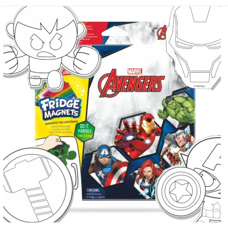 Magnes Na Lodówkę Marvel Avengers 5+ Magnes Na Lodówkę Marvel Avengers 5+