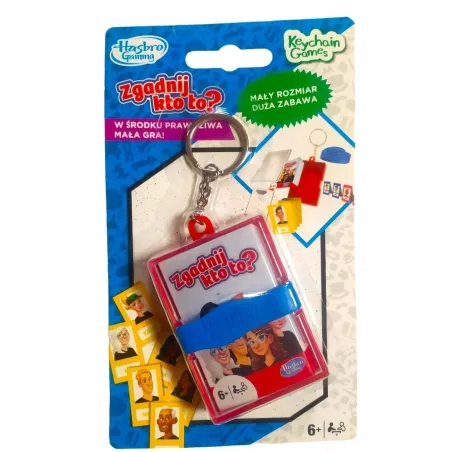PODRÓŻNA MINI GRA KIESZONKOWA BRELOK ZGADNIJ KTO TO? 6+