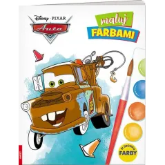 MALUJ FARBAMI AUTA DISNEY PIXAR Z FARBAMI - Ameet