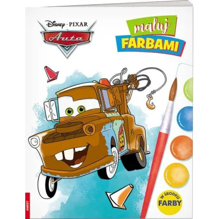 MALUJ FARBAMI AUTA DISNEY PIXAR Z FARBAMI - Ameet