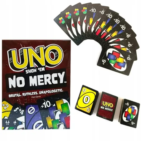 Uno Show \'Em No Mercy Gra Karciana 7+ Uno Show \'Em No Mercy Gra Karciana 7+