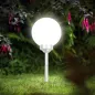 Lampa Ogrodowa Solarna Led Mleczna Kula 20 Cm Saska Garden Lampa Ogrodowa Solarna Led Mleczna Kula 20 Cm Saska Garden