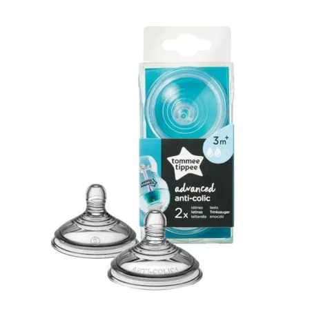 2X SMOCZEK ANTYKOLKOWY O ŚREDNIM PRZEPŁYWIE ADVANCED TOMMEE TIPPEE 3M+