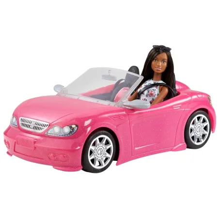 Lalka Barbie W Różowym Kabriolecie 3+