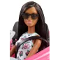 Lalka Barbie W Różowym Kabriolecie 3+