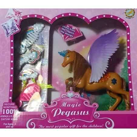 MAGICZNY PEGAZ ZESTAW DO STYLIZACJI GRZYWY 3+