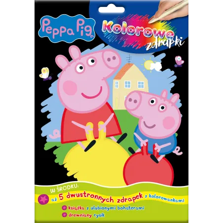 Świnka Peppa. Kolorowe Zdrapki Świnka Peppa. Kolorowe Zdrapki