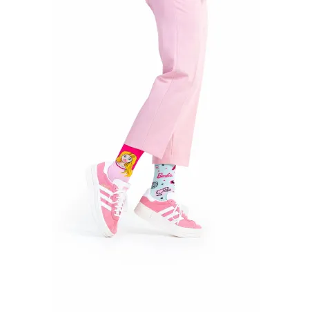 Skarpety Kolorowe Długie Barbie Rozmiar 43-46