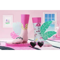 SKARPETY KOLOROWE DŁUGIE BARBIE ROZMIAR 43-46