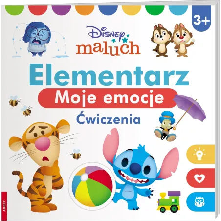 Disney Maluch Elementarz emocje Ćwiczenia HOP9204 Opracowanie zbiorowe