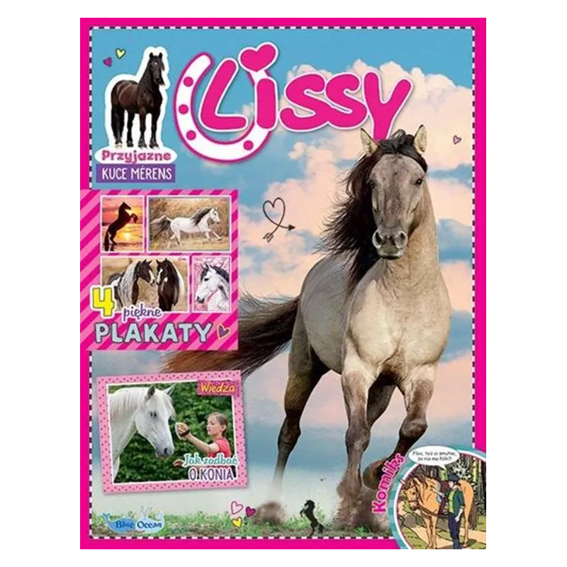 LISSY 6/2023 MAGAZYN DLA WIELBICIELEK KONI + PREZENT - SMARTFON-RADIO Z RÓŻOWYMI SŁUCHAWKAMI