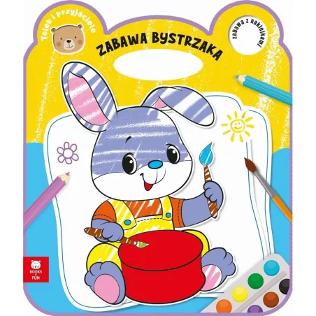 Zajaczek. Zabawa Bystrzaka Z Naklejkami