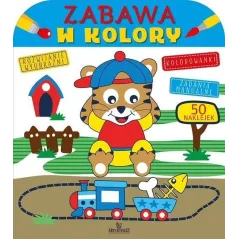 ZABAWA W KOLORY. KSIĄŻECZKA Z NAKLEJKAMI
