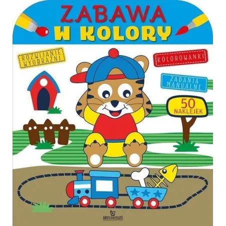 ZABAWA W KOLORY. KSIĄŻECZKA Z NAKLEJKAMI