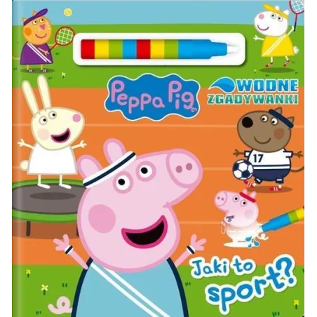 Świnka Peppa. Jaki To Sport? Wodne Zgadywanki Świnka Peppa. Jaki To Sport? Wodne Zgadywanki