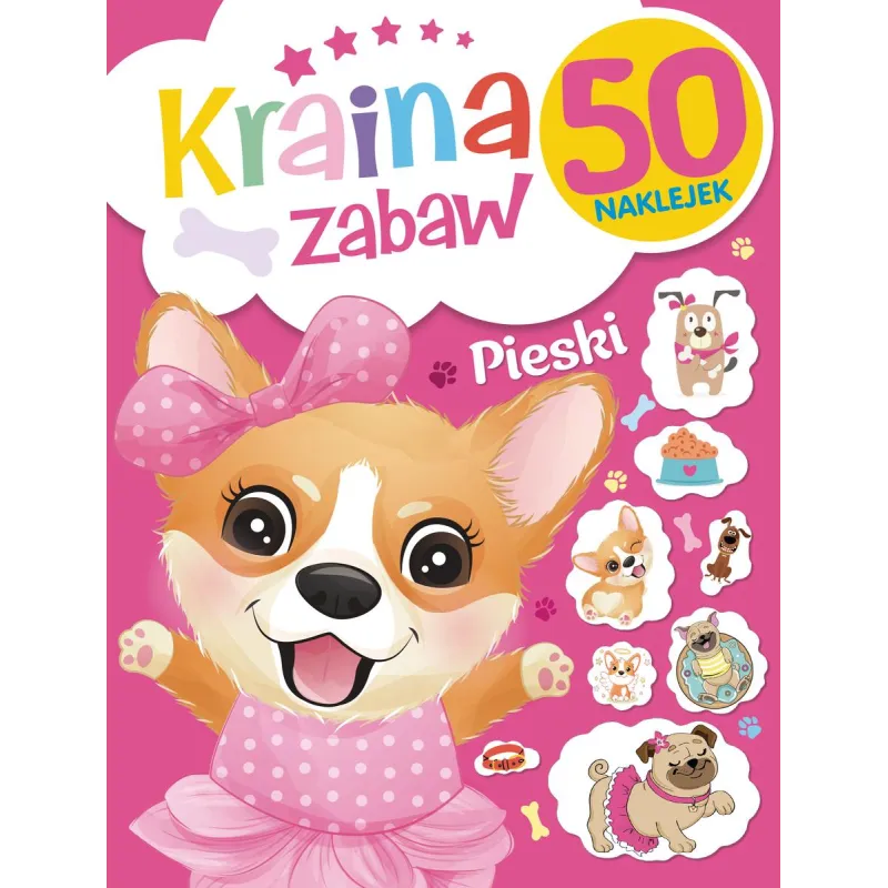 PIESKI. KRAINA ZABAW Z NAKLEJAMI